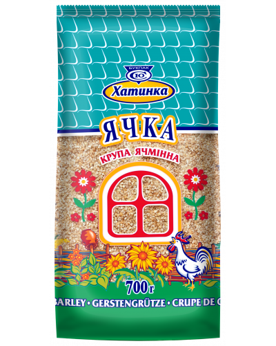 Крупа ячмінна Ячка ХАТИНКА 700 г